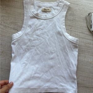 Madewell basic crop tank